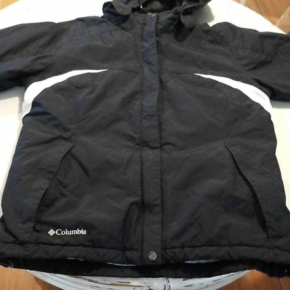 Women's Columbia Coat winter jacket with removable huddy medium - Picture 14 of 16